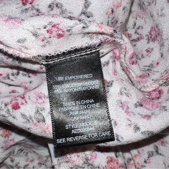 AFRM Monna Long Sleeve Cut Out Flora Mini Dress NWT XL - Picture 10 of 11